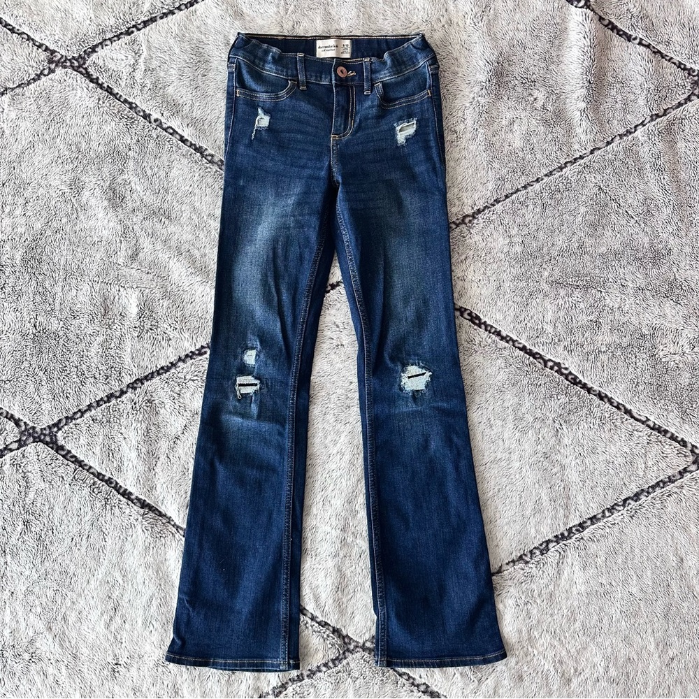 Abercrombie Kids - girls flare jeans size 9/10 Long